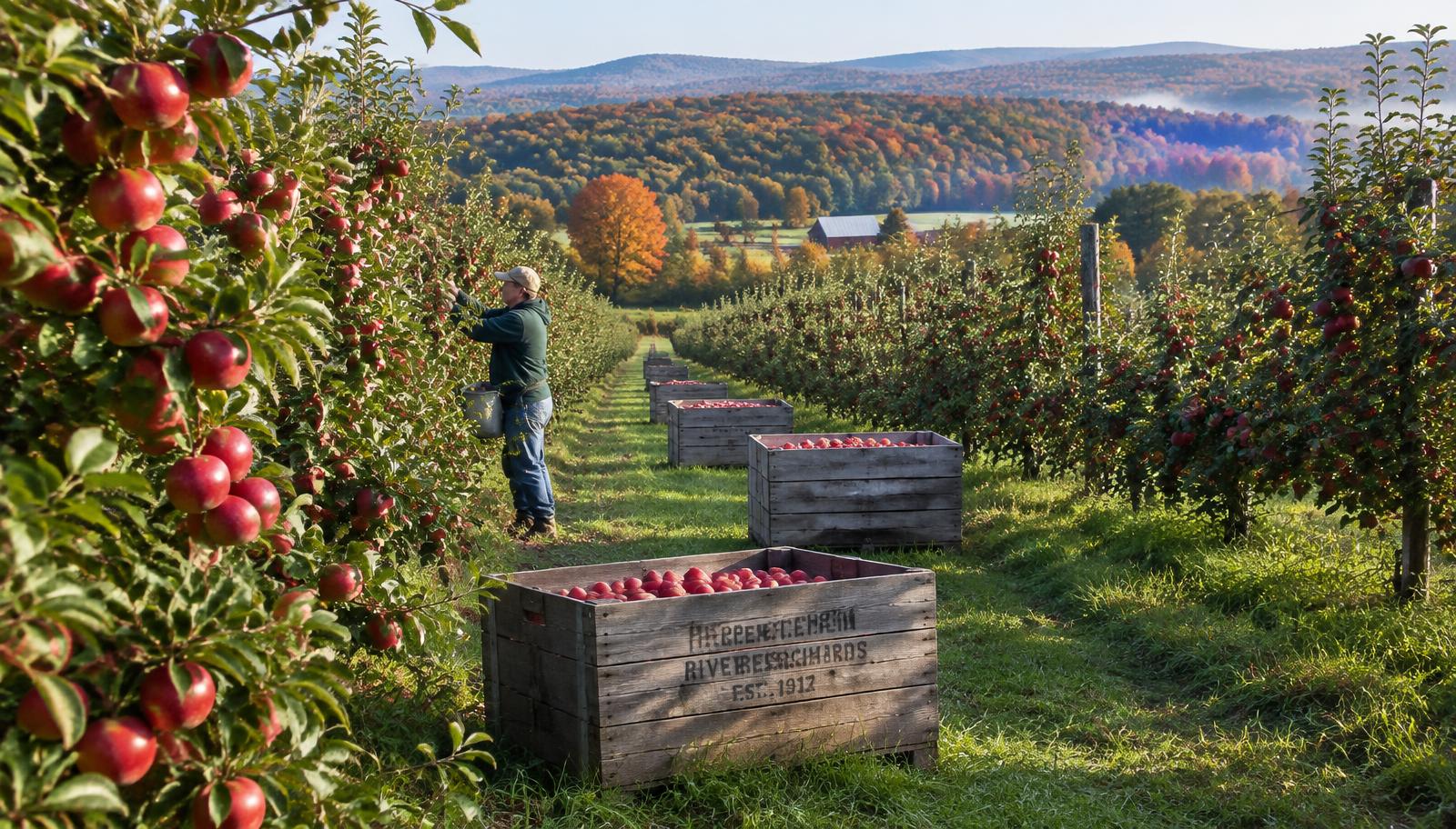The best apple picking in New England.